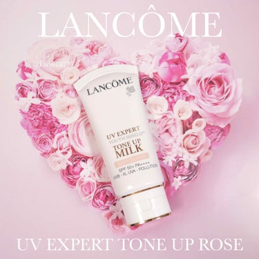 UV エクスペール トーン アップ ローズ/LANCOME/日焼け止め・UVケアを使ったクチコミ（1枚目）