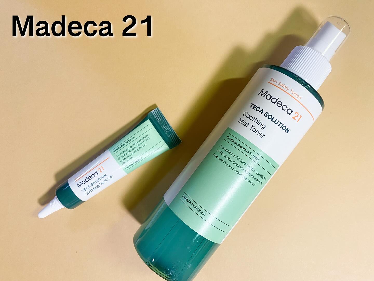 テカソルーションスージングミストトナー/Madeca21/ミスト状化粧水を使ったクチコミ（1枚目）