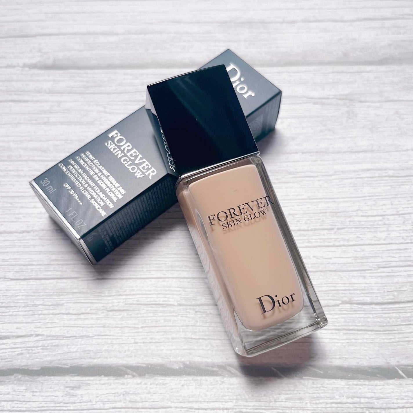 ディオールスキン フォーエヴァー フルイド グロウ/Dior/リキッドファンデーションを使ったクチコミ(1枚目)