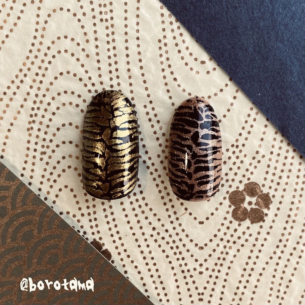 ジェルネイル（ライト対応）/セリア/ジェルネイルを使ったクチコミ（2枚目）