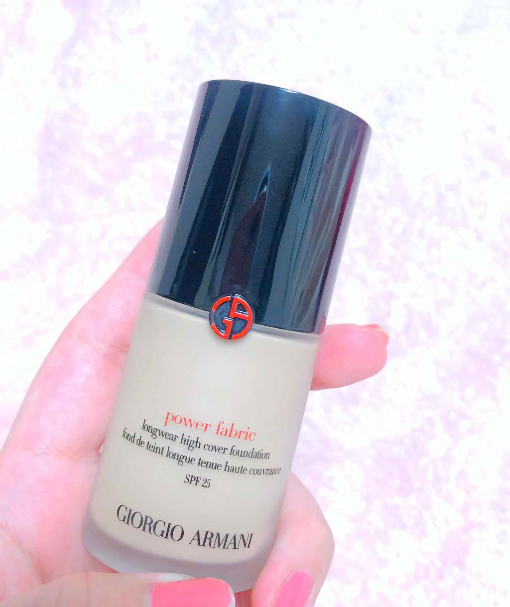 パワー ファブリック ファンデーション/ジョルジオ アルマーニ ビューティ/リキッドファンデーションを使ったクチコミ(1枚目)