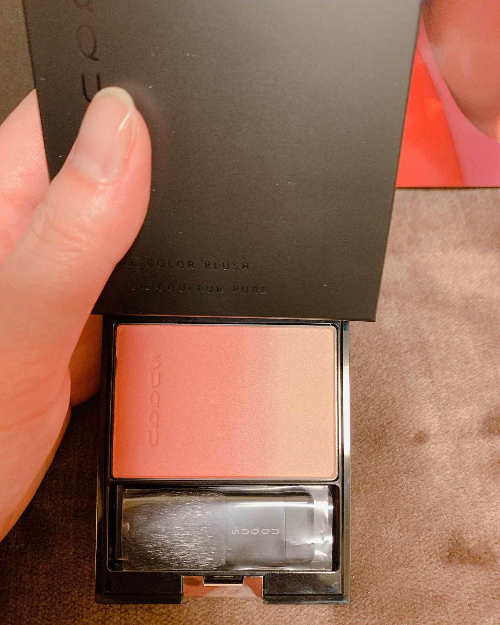 ピュア カラー ブラッシュ/SUQQU/パウダーチークを使ったクチコミ(3枚目)