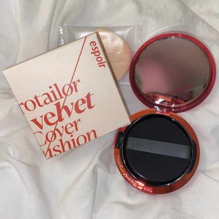 プロテーラービーベルベットカバークッション/espoir/クッションファンデーションを使ったクチコミ(3枚目)