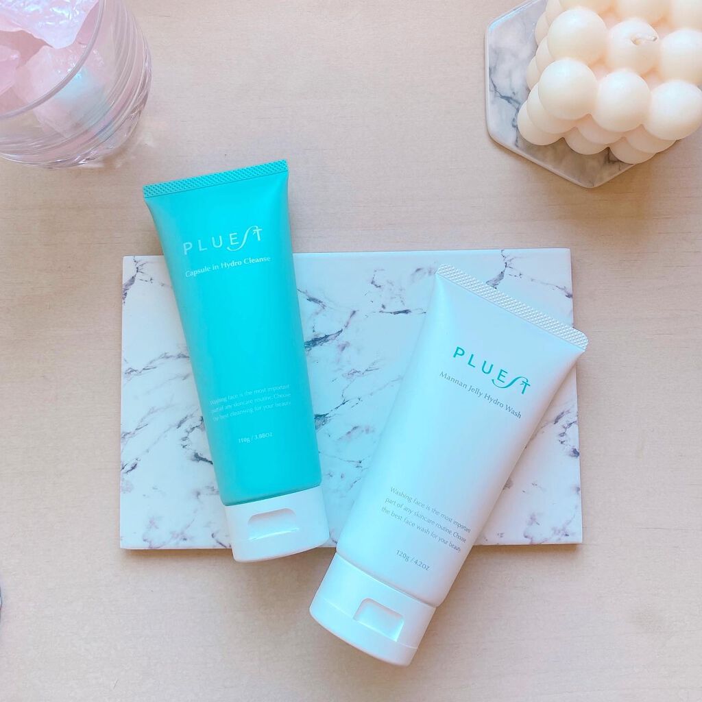 マンナンジェリーハイドロウォッシュ/PLUEST/洗顔料を使ったクチコミ（1枚目）
