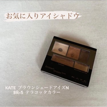 ブラウンシェードアイズN/KATE/アイシャドウパレットを使ったクチコミ（1枚目）