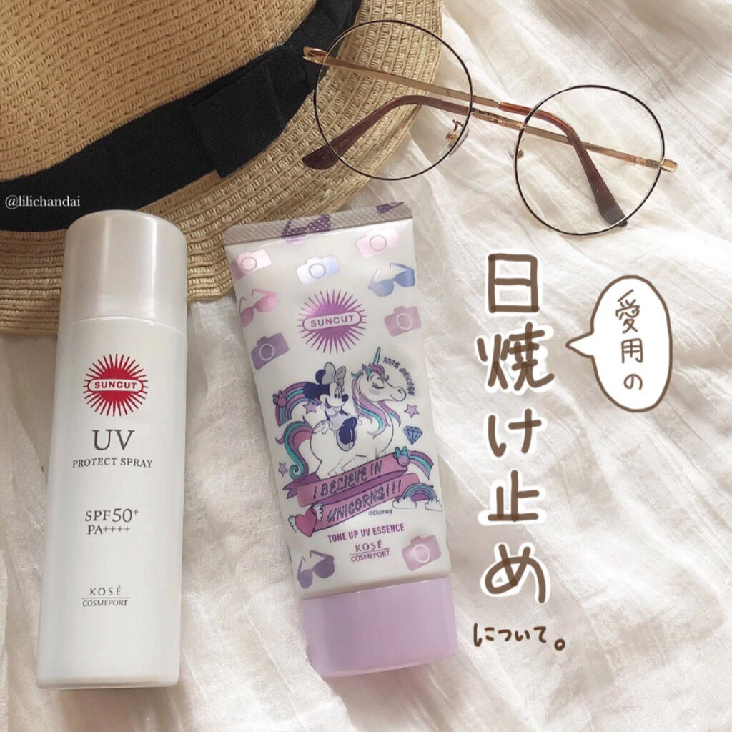 日やけ止め透明スプレー 無香料/サンカット®/日焼け止めミスト・スプレーを使ったクチコミ（1枚目）