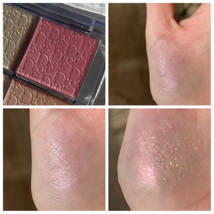 ディオール バックステージ フェイス グロウ パレット/Dior/ハイライトを使ったクチコミ(7枚目)