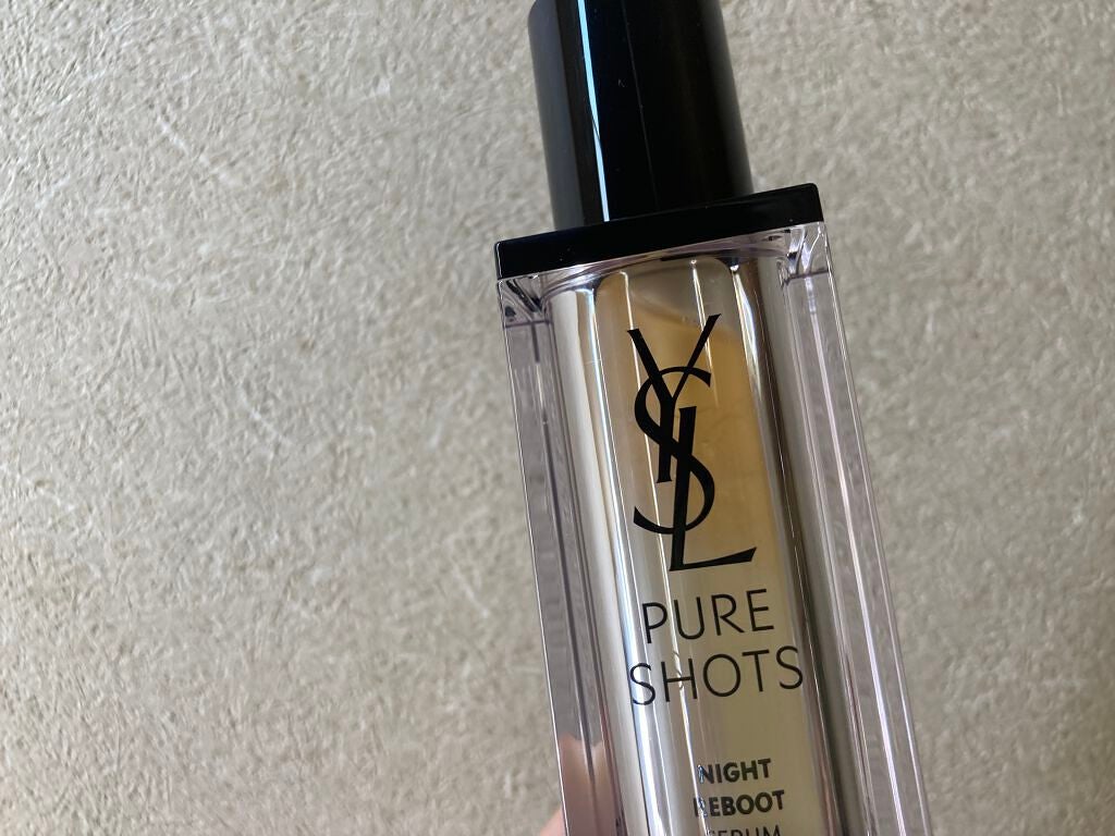 ピュアショット ナイト リチャージセラム/YVES SAINT LAURENT BEAUTE/美容液を使ったクチコミ(2枚目)
