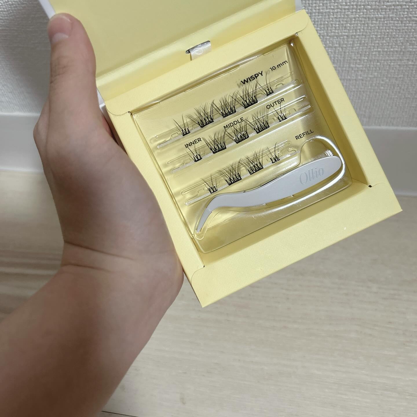 オーリオシングルウィスピーXL/ollio/つけまつげを使ったクチコミ（2枚目）