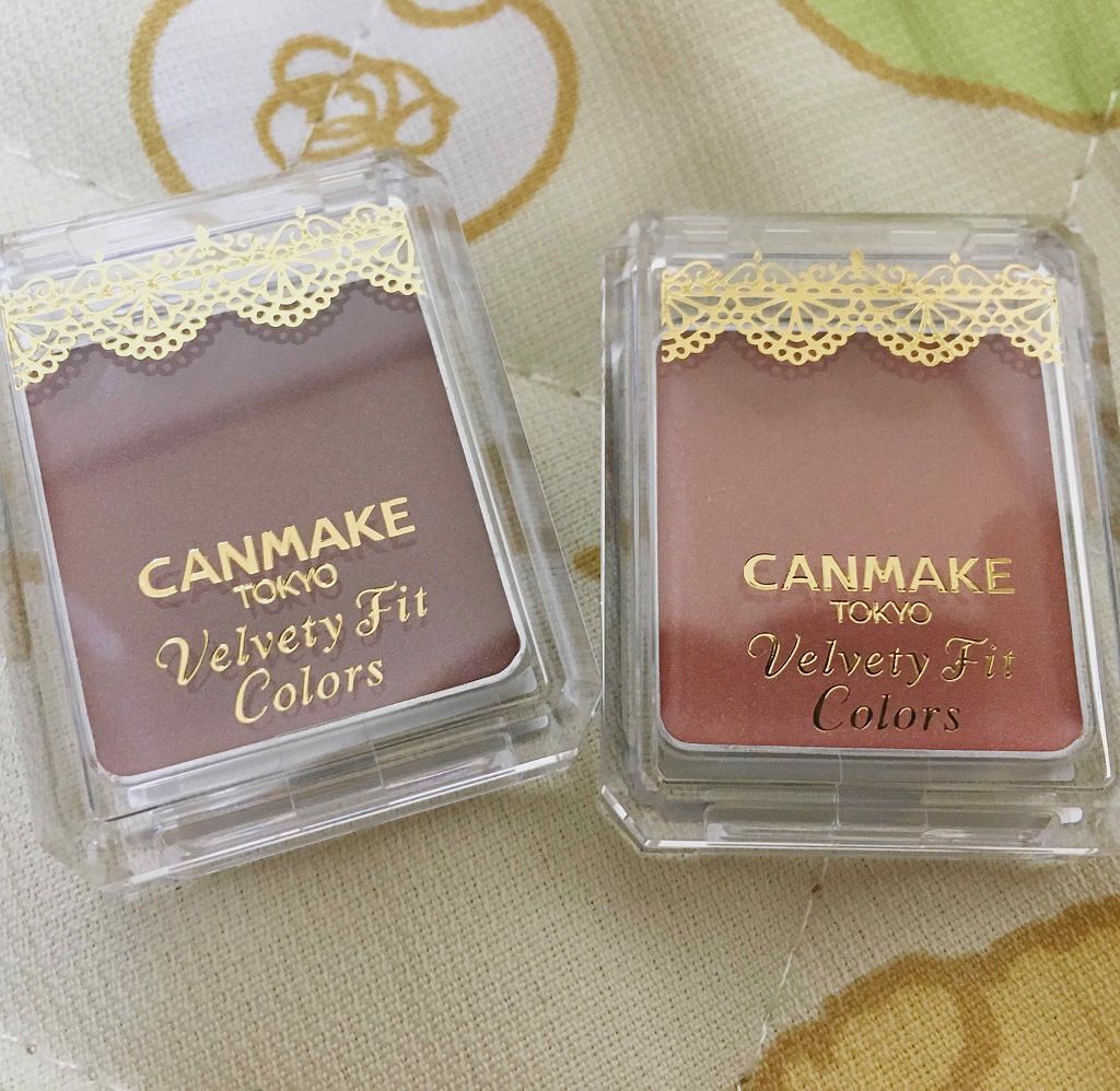 ベルベッティフィットカラーズ/キャンメイク/ジェル・クリームアイシャドウを使ったクチコミ(1枚目)