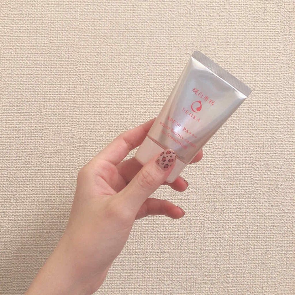 純白専科　すっぴん色づく美容液フォンデュ/SENKA（専科）/リキッドファンデーションを使ったクチコミ（1枚目）