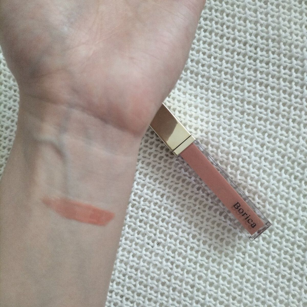 リッププランパーエクストラセラム 101 ローズピンク/Borica/リッププランパーを使ったクチコミ（2枚目）