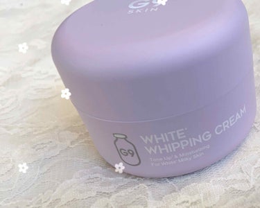 WHITE WHIPPING CREAM(ウユクリーム) ラベンダー/G9SKIN/化粧下地を使ったクチコミ（2枚目）