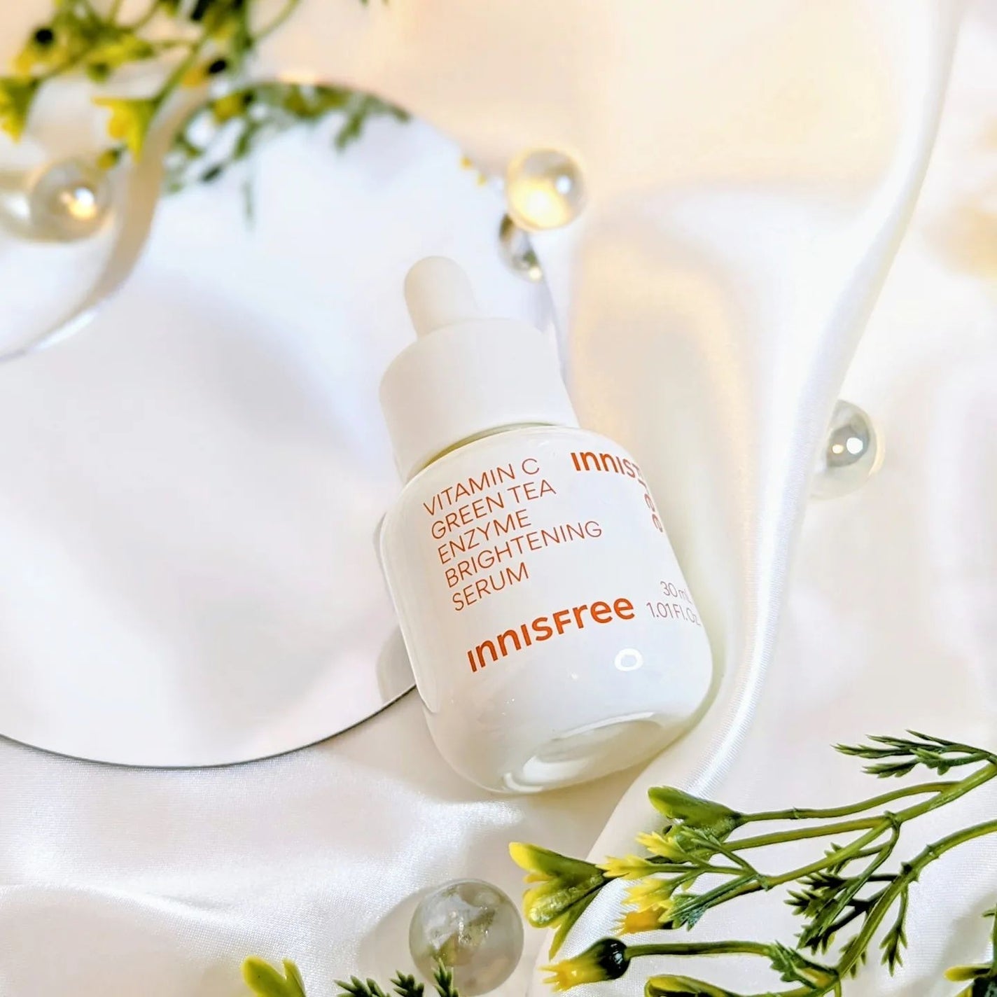 ビタC グリーンティーエンザイム ブライト セラム/innisfree/美容液を使ったクチコミ(4枚目)