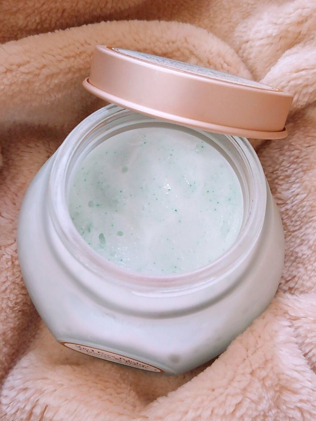 フェイスポリッシャー リフレッシング(ミント)/SABON/スクラブ・ゴマージュを使ったクチコミ(3枚目)