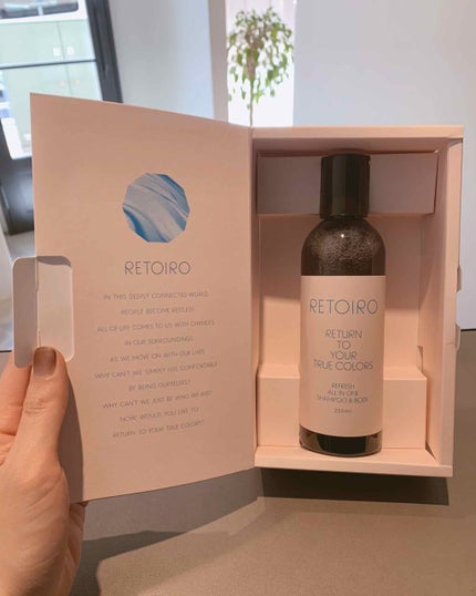 リフレッシュ オールインワン シャンプー&ボディ/RETOIRO/市販シャンプーを使ったクチコミ(1枚目)