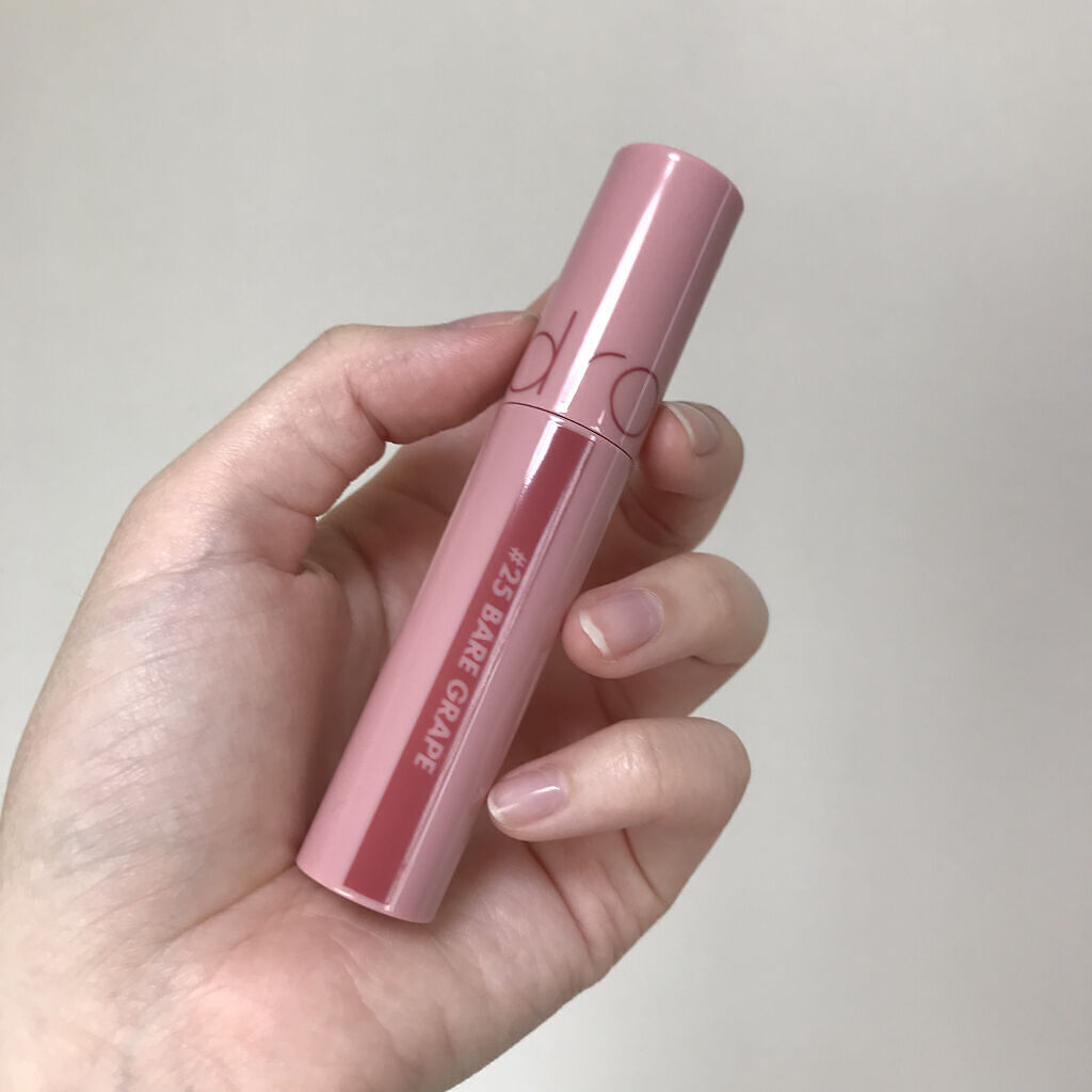 ジューシーラスティングティント/rom&nd/リップティントを使ったクチコミ（2枚目）