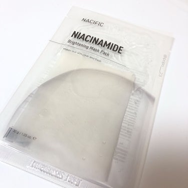 ナイアシンアミド ブライトニングマスクパック/NACIFIC/シートマスク・パックを使ったクチコミ（1枚目）