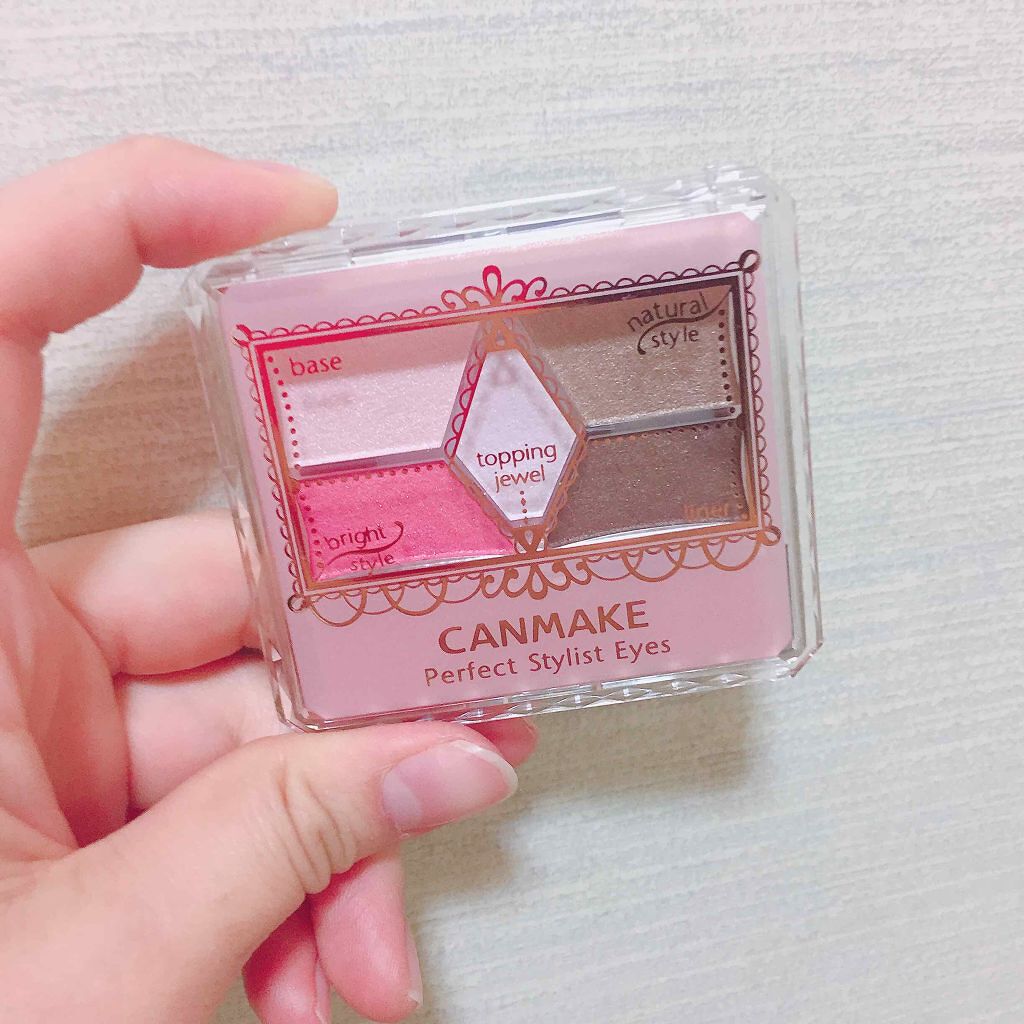 【旧品】パーフェクトスタイリストアイズ/キャンメイク/アイシャドウパレットを使ったクチコミ（1枚目）