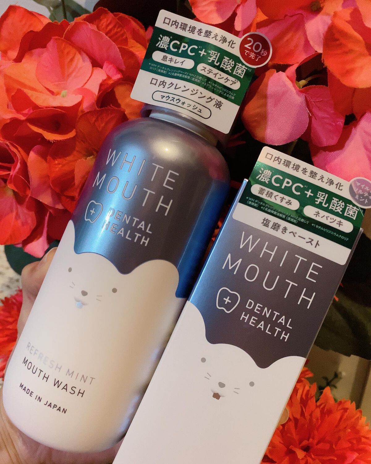 ホワイトマウス デンタルヘルス トゥースペースト マイルドソルティミント/ホワイトマウス/歯磨き粉を使ったクチコミ(1枚目)