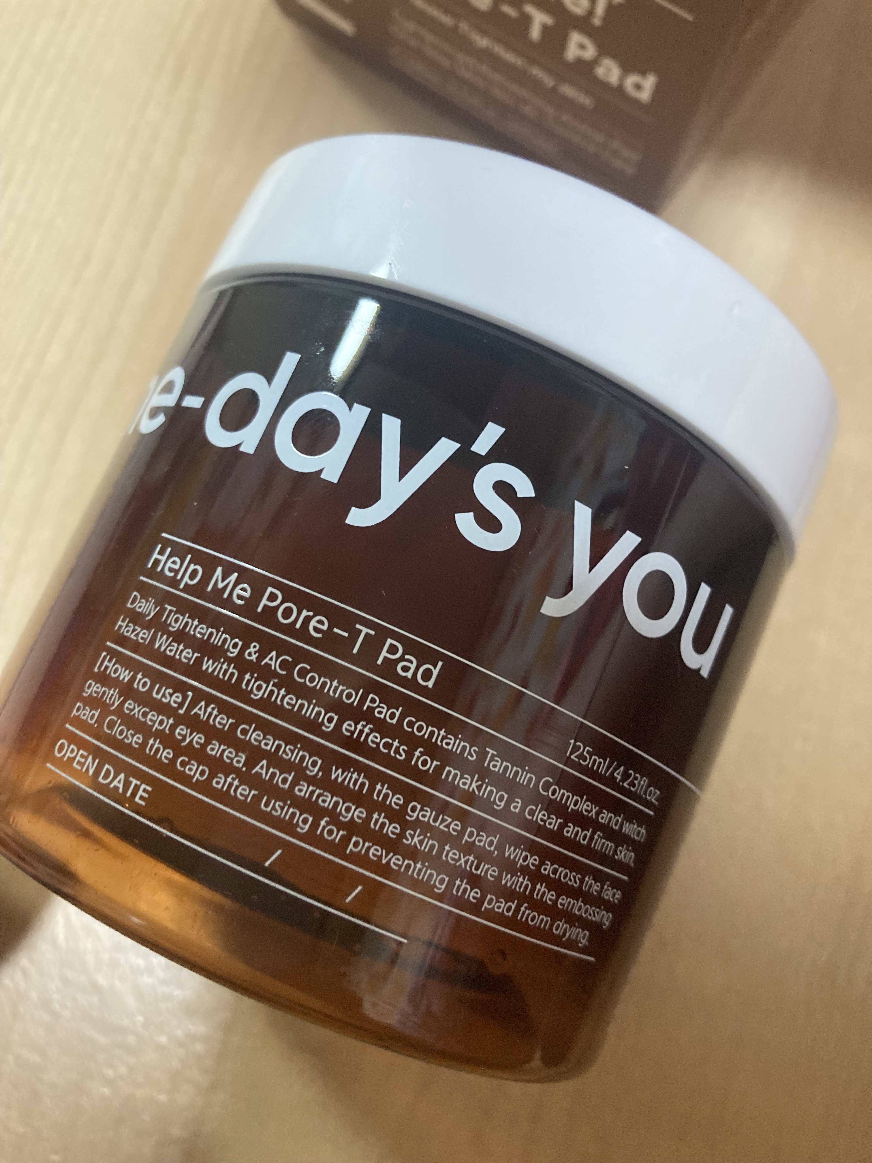 ヘルプミー! ポア-Tパッド/One-day's you/トナーパッドを使ったクチコミ（3枚目）