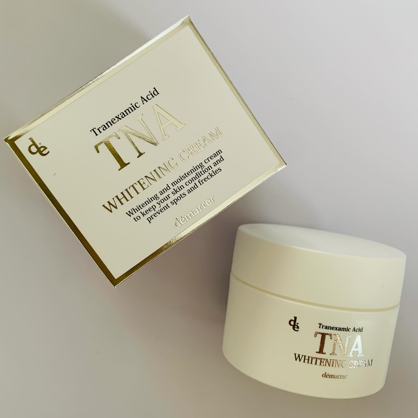 TNAホワイトニングクリーム/demarrer/フェイスクリームを使ったクチコミ（2枚目）