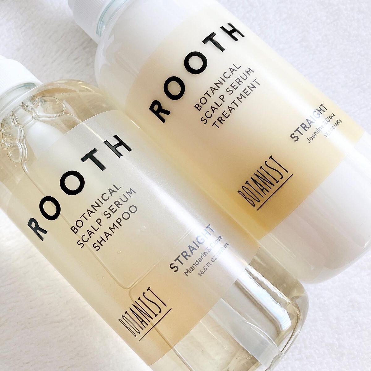 ルース ボタニカルスカルプセラム シャンプー・トリートメント（ストレート）/BOTANIST/市販シャンプーを使ったクチコミ（2枚目）