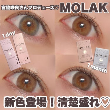 MOLAK 1day/MOLAK/ワンデー（１DAY）カラコンを使ったクチコミ（1枚目）