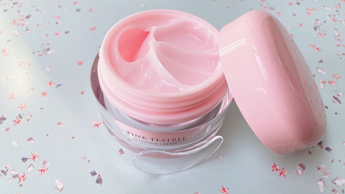 ピンクティーツリーシナジーセラム/APLIN/美容液を使ったクチコミ（3枚目）