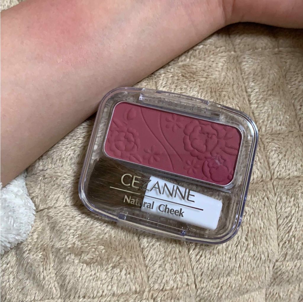 ナチュラル チークN/CEZANNE/パウダーチークを使ったクチコミ（1枚目）