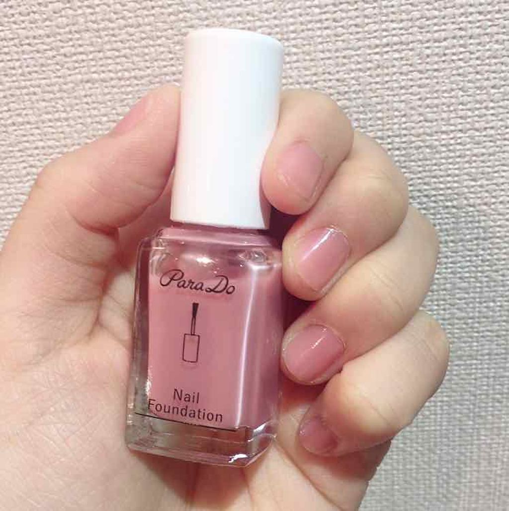 ネイルファンデーション/パラドゥ/マニキュアを使ったクチコミ(1枚目)
