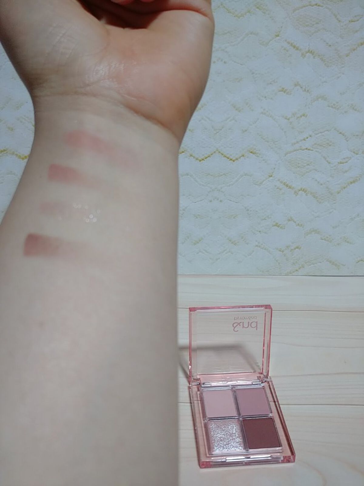 アンドバイロムアンド　メロウアイパレット/&nd by rom&nd/アイシャドウパレットを使ったクチコミ（2枚目）