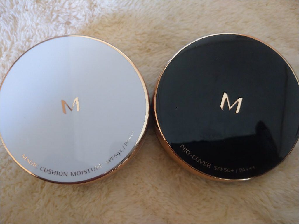 M クッション ファンデーション(モイスチャー)/MISSHA/クッションファンデーションを使ったクチコミ(1枚目)