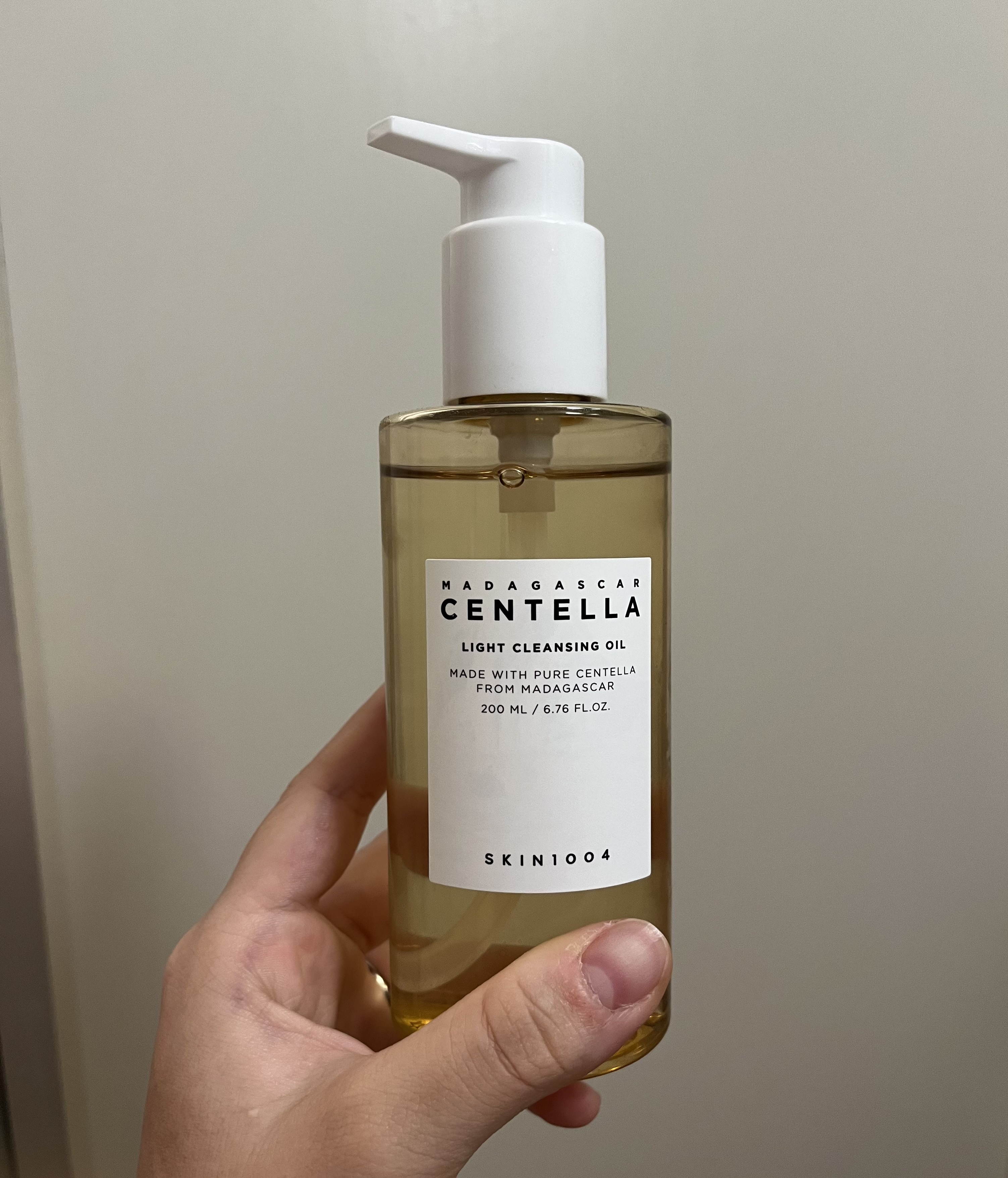 センテラ ライトクレンジングオイル/SKIN1004/オイルクレンジングを使ったクチコミ（1枚目）