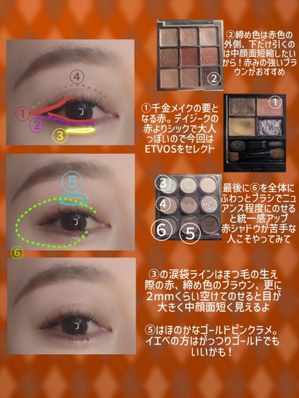 ミネラルクラッシィシャドー/エトヴォス/アイシャドウパレットを使ったクチコミ(4枚目)