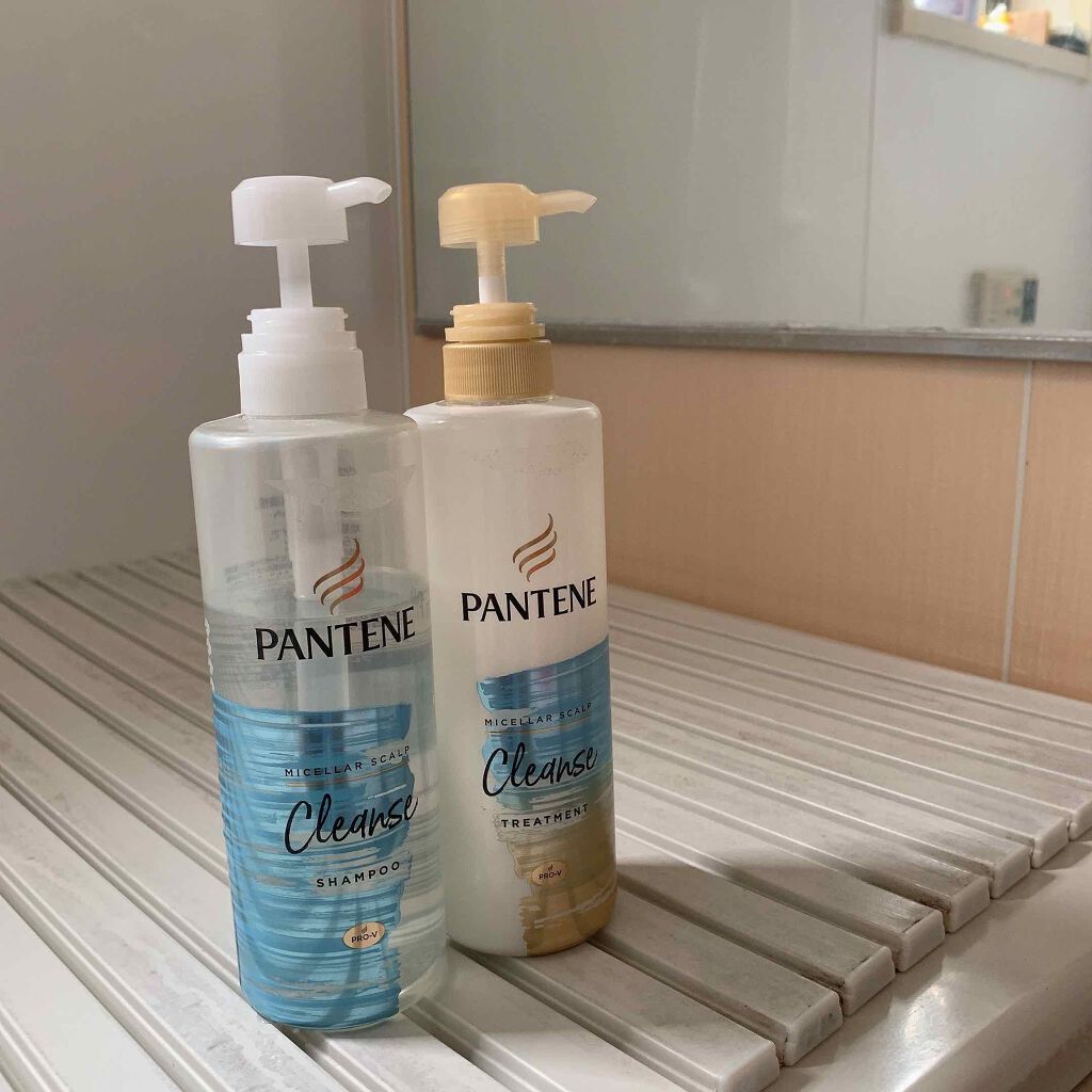ミセラー スカルプクレンズシャンプー/トリートメント/パンテーン/市販シャンプーを使ったクチコミ(1枚目)
