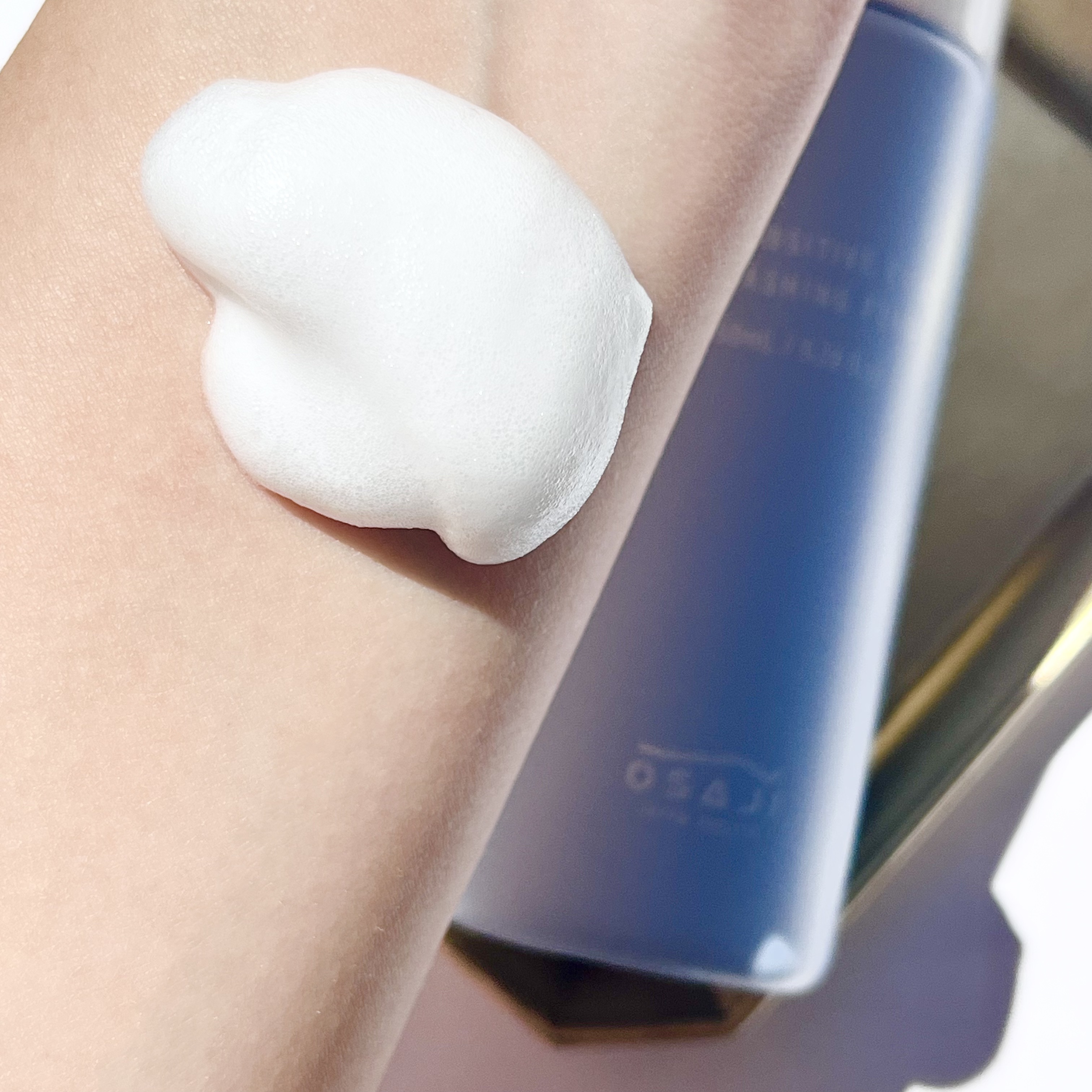 センシティブ スキン ウォッシングフォーム/OSAJI/泡洗顔を使ったクチコミ（3枚目）