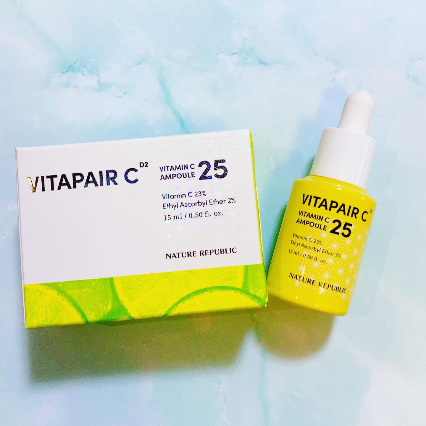 ビタペアC ビタミンC25アンプル/ネイチャーリパブリック/美容液を使ったクチコミ（2枚目）
