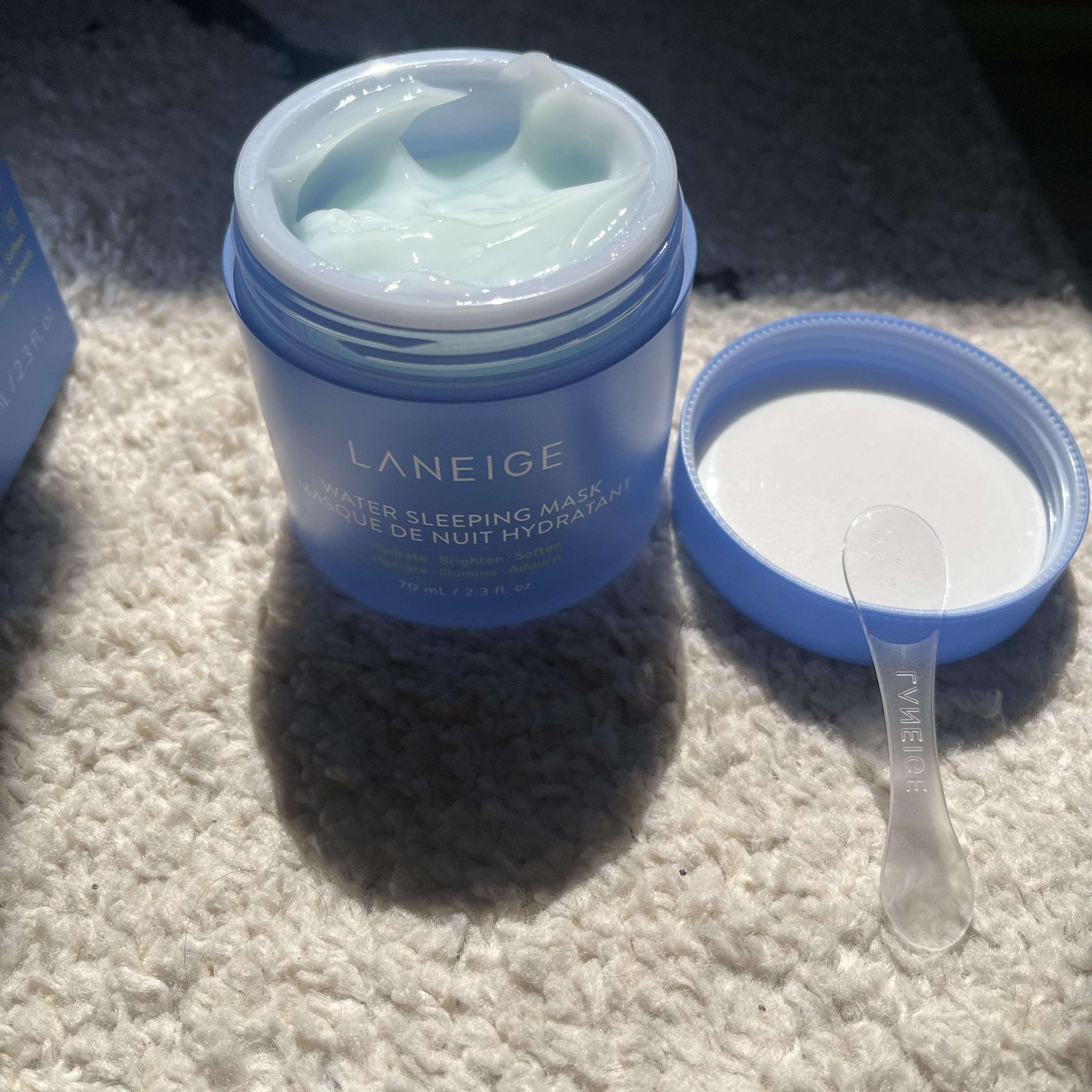 ウォータースリーピングマスク/LANEIGE/フェイスクリームを使ったクチコミ（2枚目）