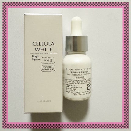 ホワイト ブライトセラム/CELLULA/美容液を使ったクチコミ(7枚目)