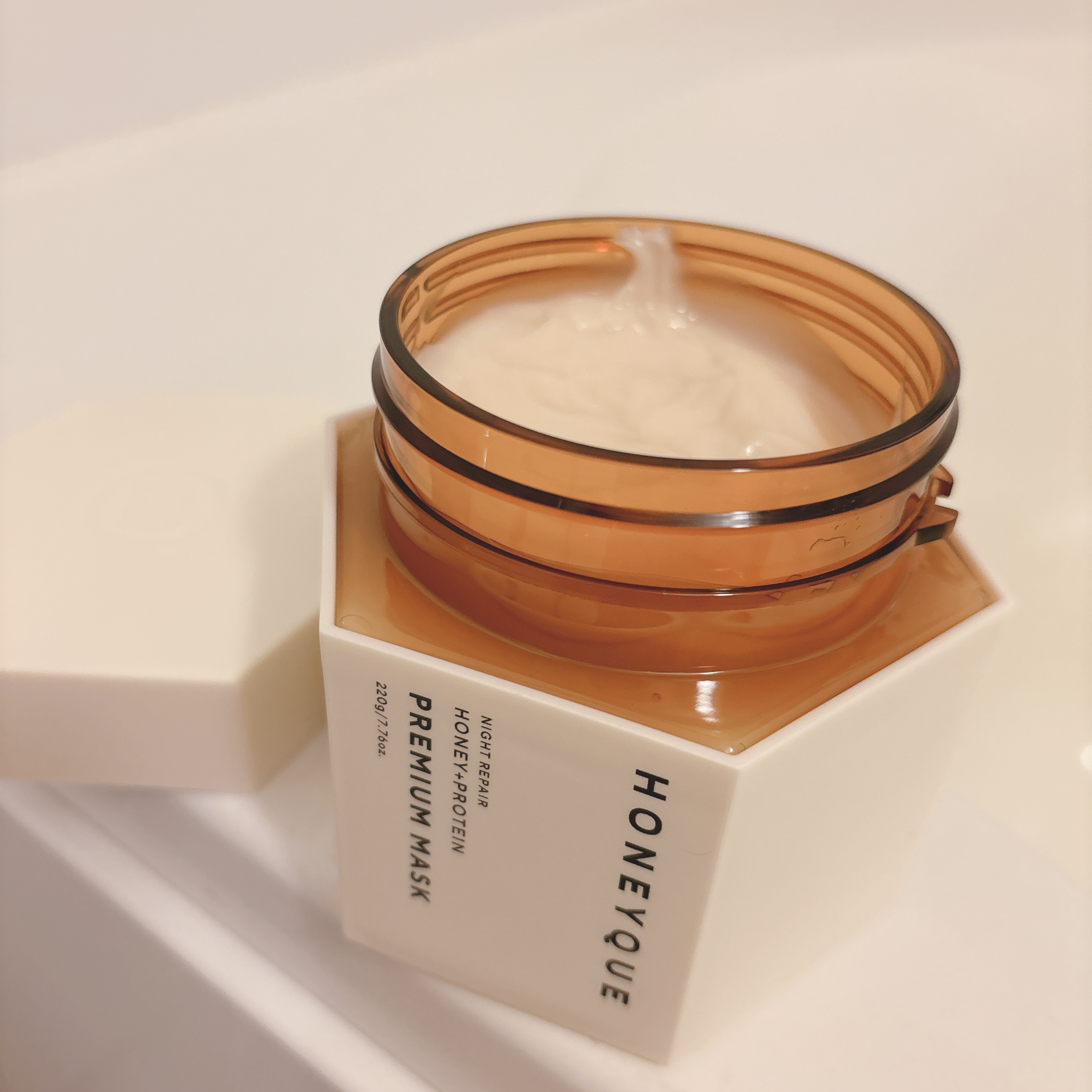 ナイトリペア プレミアム 集中ヘアマスク/ハニーク/ヘアマスク・ヘアパックを使ったクチコミ（1枚目）