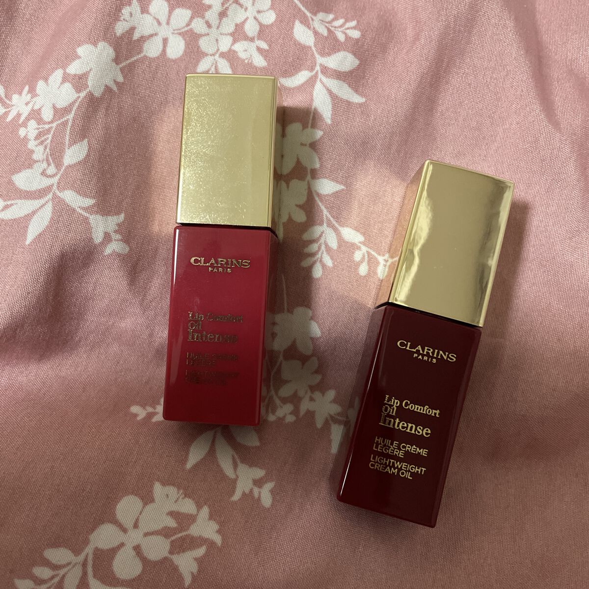 コンフォート リップオイル インテンス 08 インテンス バーガンディ/CLARINS/リップグロスを使ったクチコミ（1枚目）