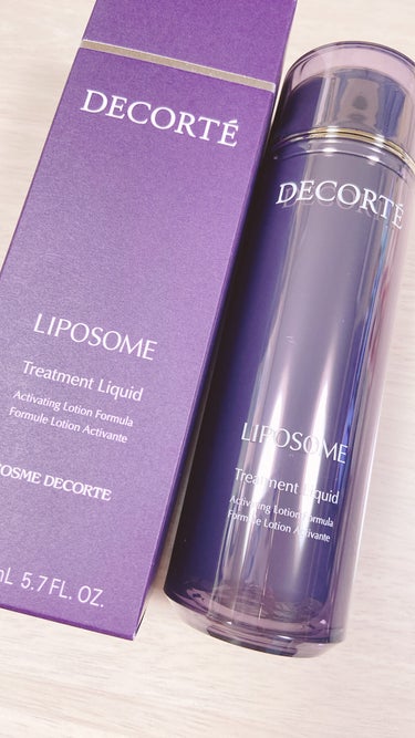 DECORTÉ
リポソーム トリートメント リキッド

リポソームがいいので化粧水も買ってみました

使用感
サラッと潤うタイプ
☀️🌙使用可能
調整系の化粧水
浸透も良く
水分補充とキメが良くなります