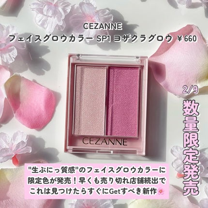 フェイスグロウカラー/CEZANNE/クリームハイライトを使ったクチコミ(2枚目)