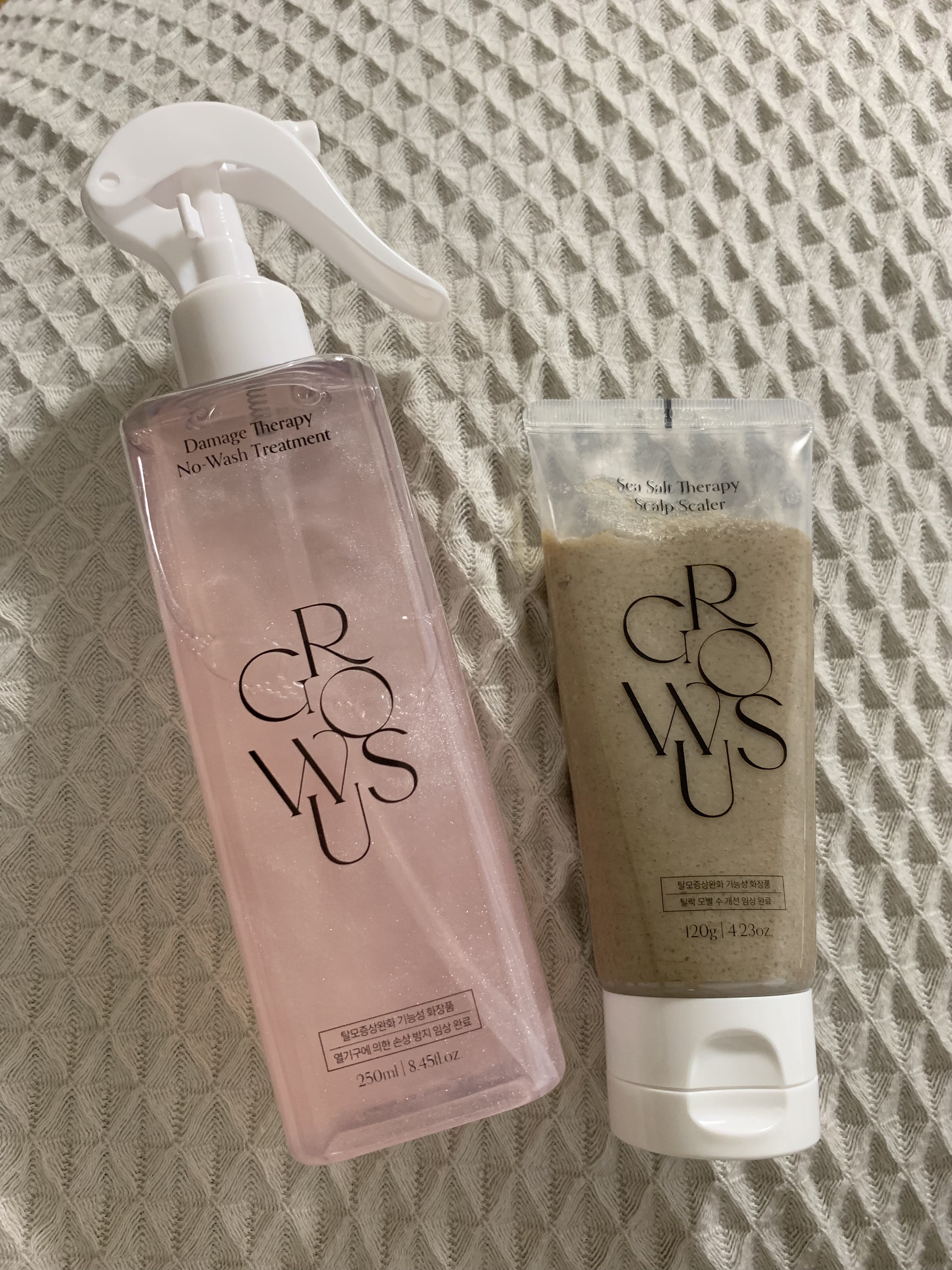 シーソルトセラピースカルプスケーラー/GROWUS/ヘッドスクラブを使ったクチコミ（1枚目）