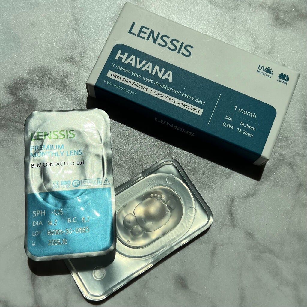 ハバナシリーズ/LENSSIS/カラーコンタクトレンズを使ったクチコミ(2枚目)