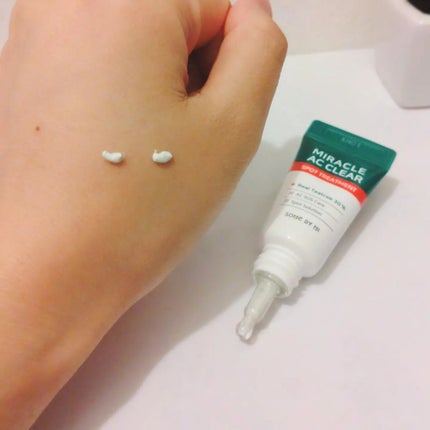 ミラクルアクネクリアスポットトリートメント/SOME BY MI/美容液を使ったクチコミ(4枚目)