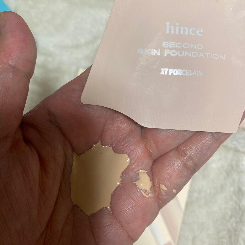 セカンドスキンファンデーション/hince/リキッドファンデーションを使ったクチコミ(4枚目)