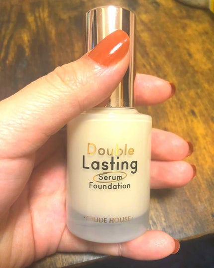 ダブルラスティング セラムファンデーション/ETUDE/リキッドファンデーションを使ったクチコミ(1枚目)