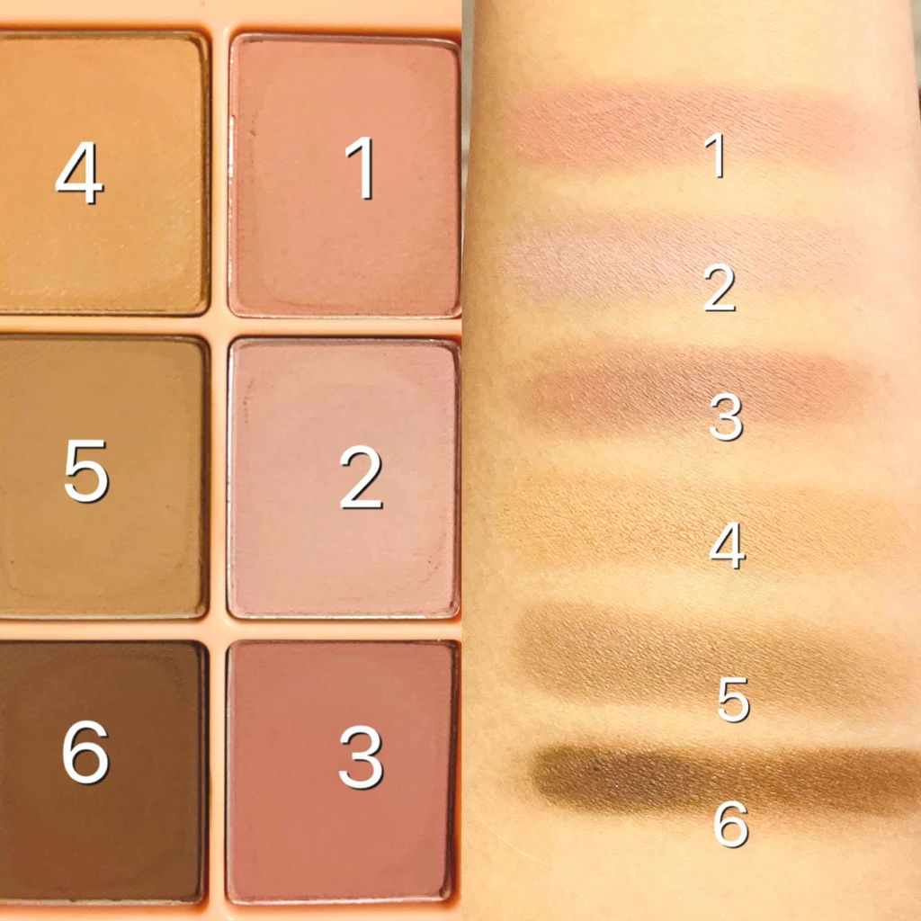 ワンショットアイパレット 07＃MELLOW SAND/CHICAY CHICO/アイシャドウパレットを使ったクチコミ（3枚目）